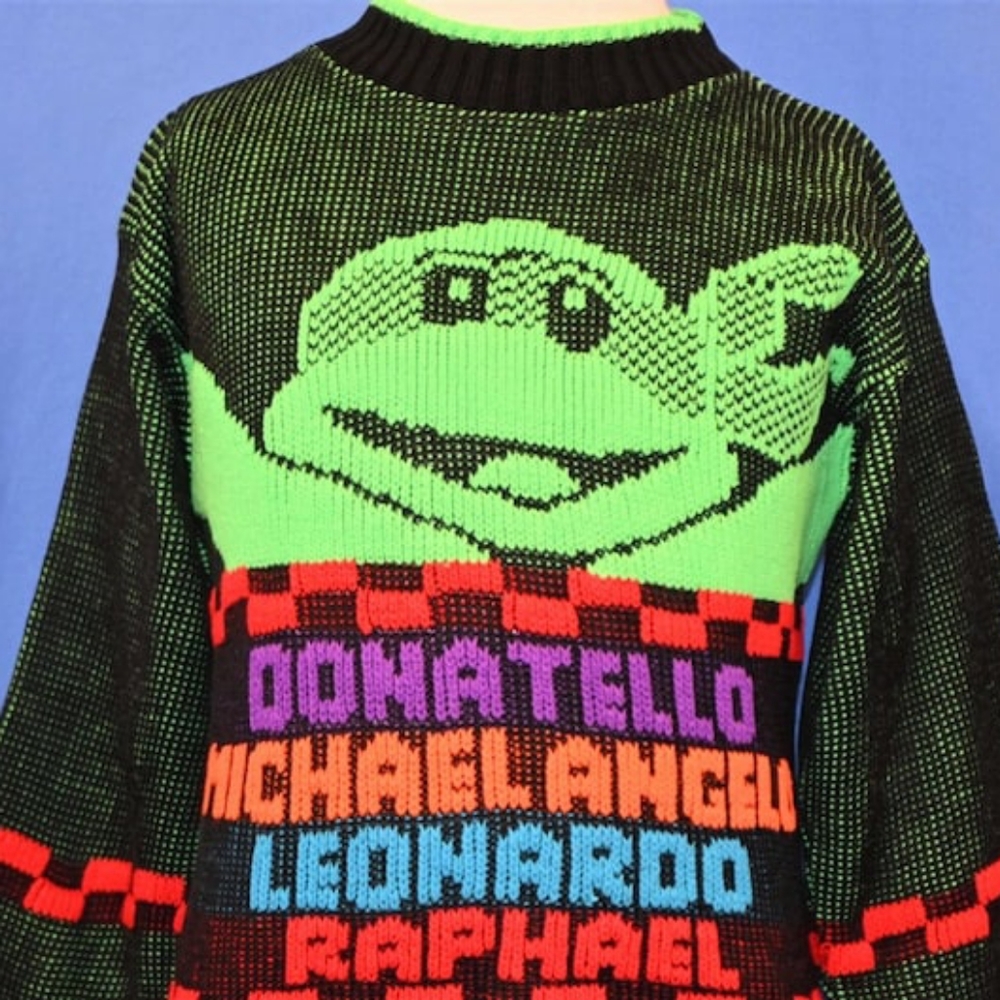 Vintage 90s Teenage Mutant Ninja Turtles Sweater